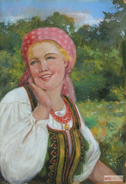 ŻELECHOWSKI Kasper | Dziewczyna w stroju ludowym