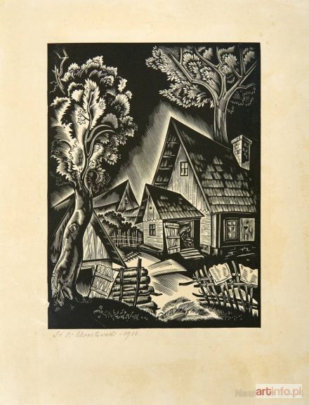 OSTOJA-CHROSTOWSKI Stanisław | Podwórze, 1933