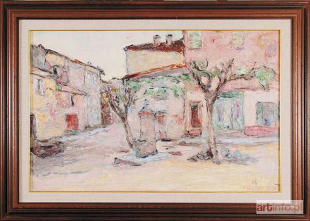 TERLIKOWSKI Włodzimierz | Mały rynek w Saint Tropez, 1924 r.