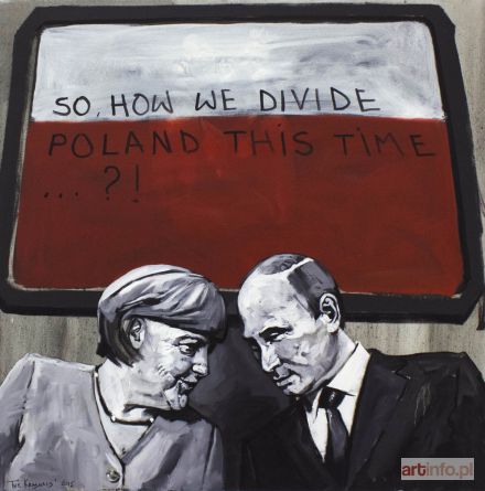 THE KRASNALS Grupa | So, how we divide Poland this time? / Angela Merkel, Vladimir Putin, 2015