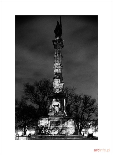 WODICZKO Krzysztof | The Homeless Projection 2, Soldiers and Sailors Civil War Memorial, Boston, 1986-1987/2010