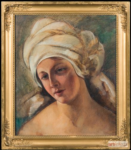 SZYMANOWSKA-ŁUCZYŃSKA Irena | AUTOPORTRET, przed 1920