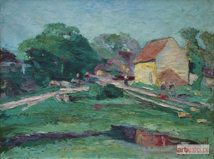 TERLIKOWSKI Włodzimierz | WIOSKA W BRETANII, 1916