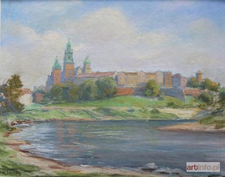 SERAFIN Władysław | Widok na Wawel