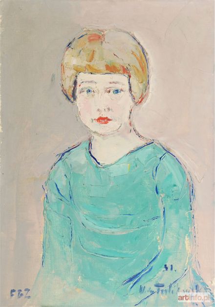 TERLIKOWSKI Włodzimierz | Portret dziewczynki, 1931