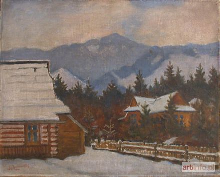 ŻURAWSKI Stanisław | Zimowe miasteczko