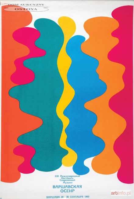 ŚWIERZY Waldemar | Plakat, WARSZAWSKA JESIEŃ, 1969