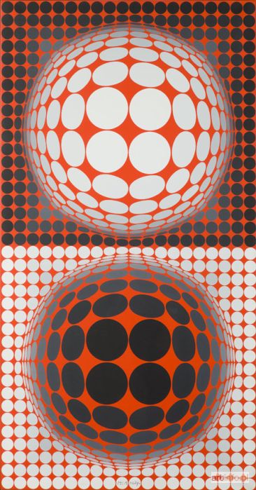 VASARELY Victor | Sûrk, 1980 r.