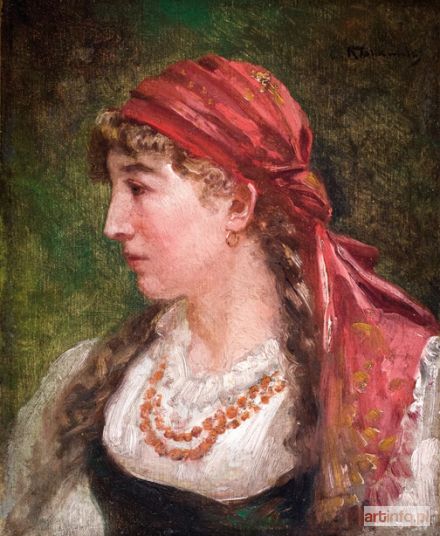 ŻELECHOWSKI Kasper | PORTRET GÓRALKI, 1920