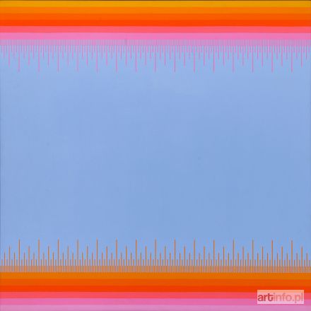 ANUSZKIEWICZ Richard | Soft Blue III, 1976 r.