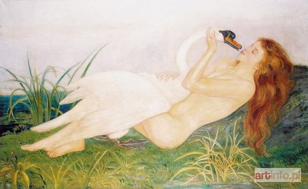 HOFMAN Wlastimil | Leda z łabędziem, 1928