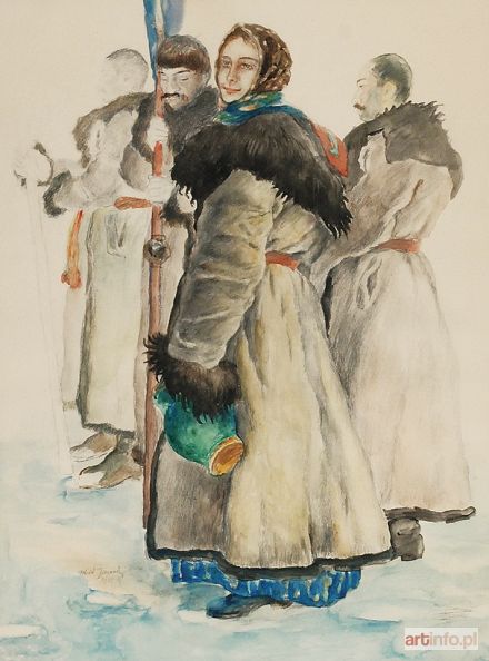 JAROCKI Władysław | Huculi, 1921