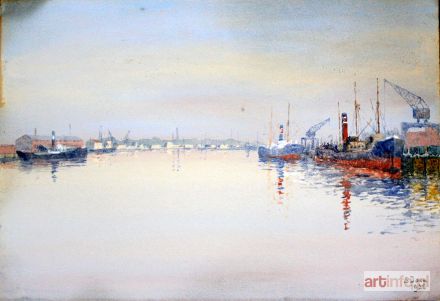 JAXA-MAŁACHOWSKI Soter | Port w Gdyni (1928)