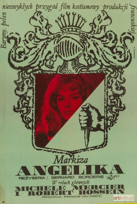 ŻBIKOWSKI Maciej | Plakat do filmu MARKIZA ANGELICA, 1966