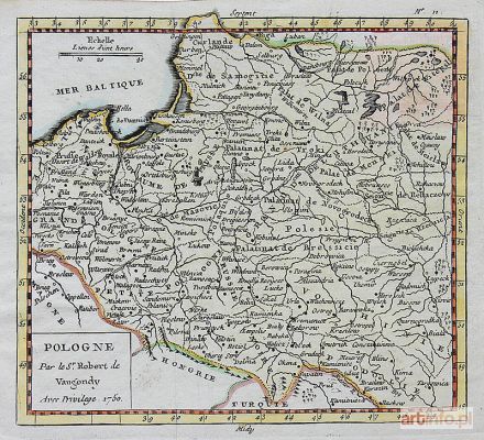 VAUGONDY Gilles Robert de | Pologne par le Sr. Robert de Vaugondy...