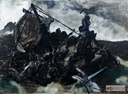 RÓŻYCKI Patryk | Tratwa Meduzy wg obrazu Théodore Géricault, 2014