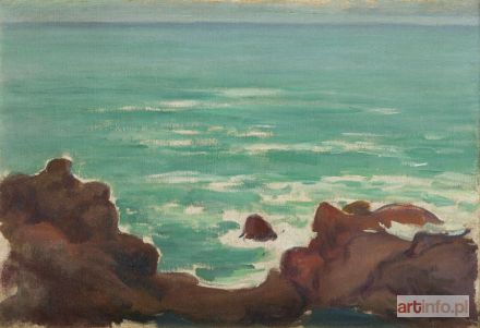 ŚLEWIŃSKI Władysław | Brzeg oceanu, po 1910 r.