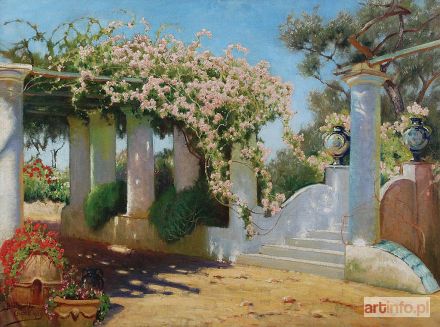 BRATKOWSKI Roman | Capri - altana w słońcu, 1929