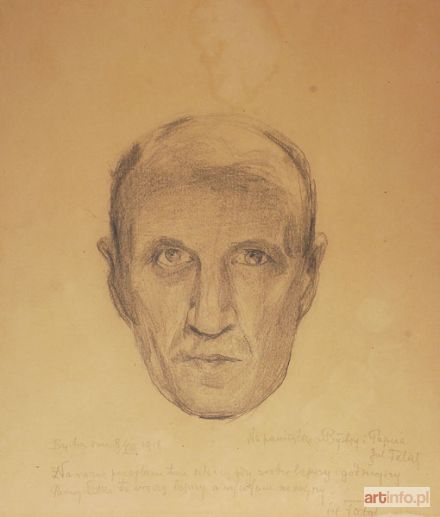 FAŁAT Julian | Autoportret, 1918