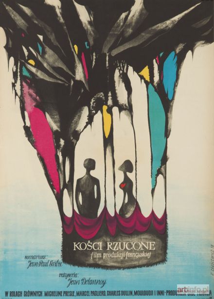 CIEŚLEWICZ Roman | Kości rzucone, 1958 r.