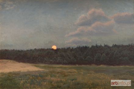 CHEŁMOŃSKI Józef | Wschód księżyca, 1888 r.