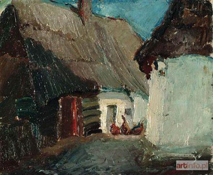 MATUSZCZAK Edward | CHAŁUPY NA PODGÓRZU POD KRAKOWEM, 1932