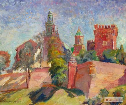 PACIOREK Stanisław | Widok na Wawel, 1945