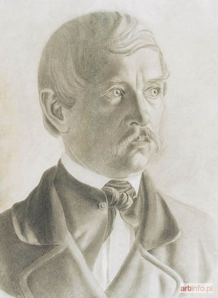 FAŁAT Julian | Portret ojca, ok. 1870