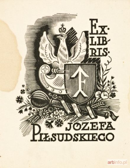 OSTOJA-CHROSTOWSKI Stanisław | EXLIBRIS JÓZEFA PIŁSUDSKIEGO, 1934