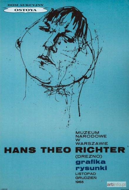 TREUTLER Jerzy | Plakat do wystawy HANS THEO RICHTER, 1965