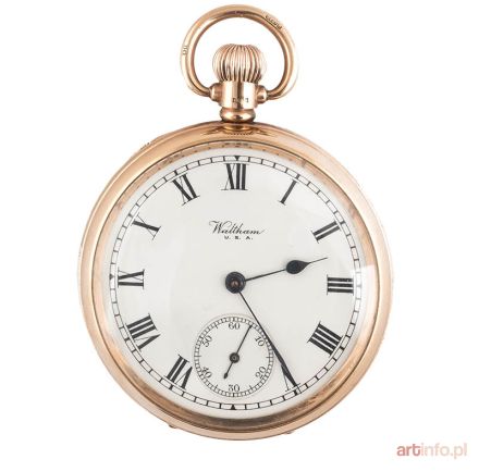 Zegarek kieszonkowy, Waltham, l. 20. XX w.