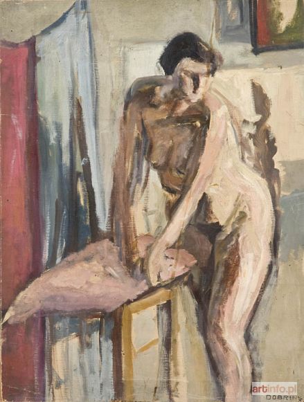 DOBRINSKY Isaac | FEMME NUE DANS L`ATELIER