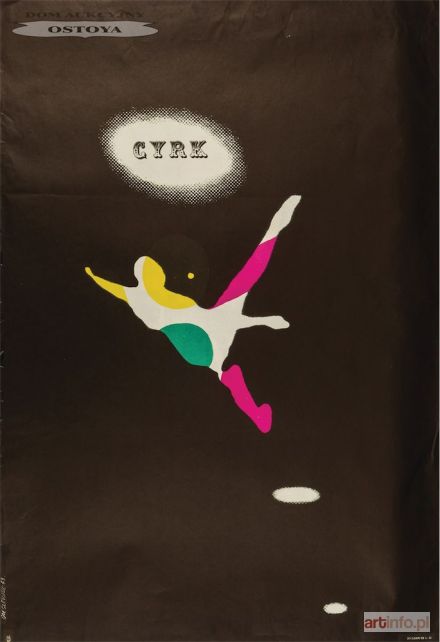 CIEŚLEWICZ Roman | Plakat CYRK (akrobata), 1963