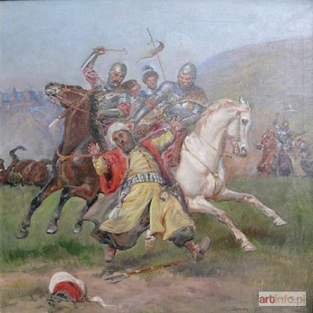 KOSSAK Jerzy | Bitwa pod Chocimiem (1934)