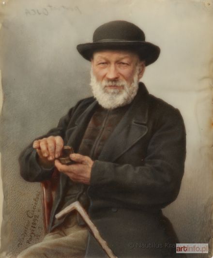 CIESIELSKI Władysław | Portret ojca, 1892