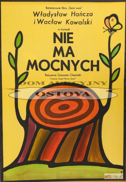 FLISAK Jerzy | Plakat do filmu NIE MA MOCNYCH, 1974