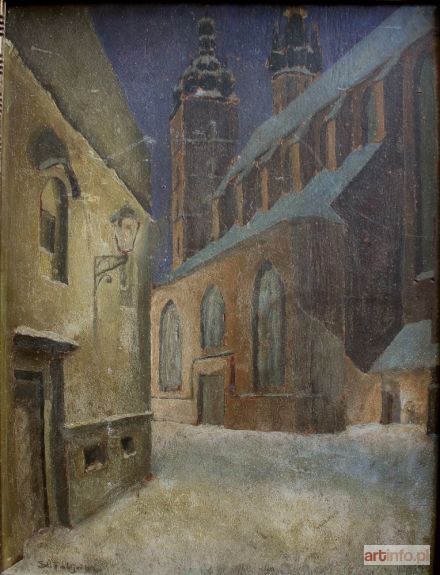 FABIAŃSKI Stanisław | Plac Mariacki nocą