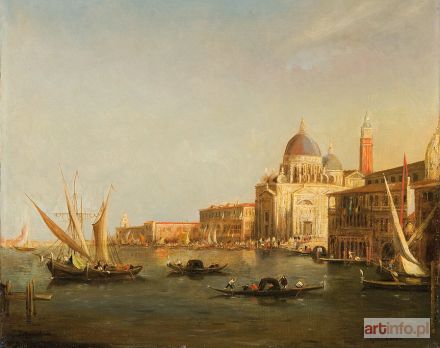 HAIG Axel Herman | CANALE GRANDE (WIDOK NA S. MARIA DELLA SALUTE)