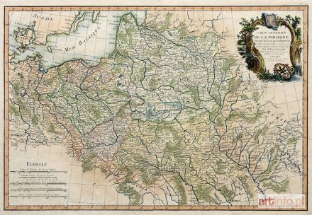 RIZZI-ZANNONI Giovanni Antonio | Carte generale de la Pologne avec tous...