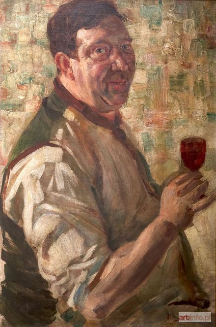 LIPCZINSKI Albert | Pijący (Portret Henry`ego Carra), 1912 r.