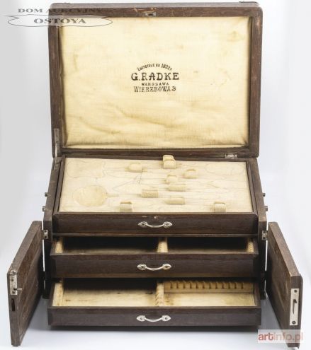 KANTYNA NA SZTUĆCE, Polska, Warszawa, firma Gustaw Radke, po 1908