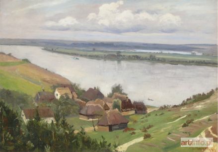 NAŁĘCZ Włodzimierz | Wieś nad Wisłą, 1913