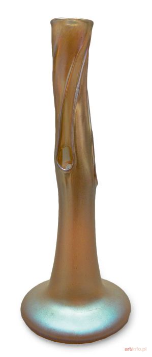 Wazon Candia Silberiris, Johan Loetz Witwe Kláštersk Mlyn, 1902 r.