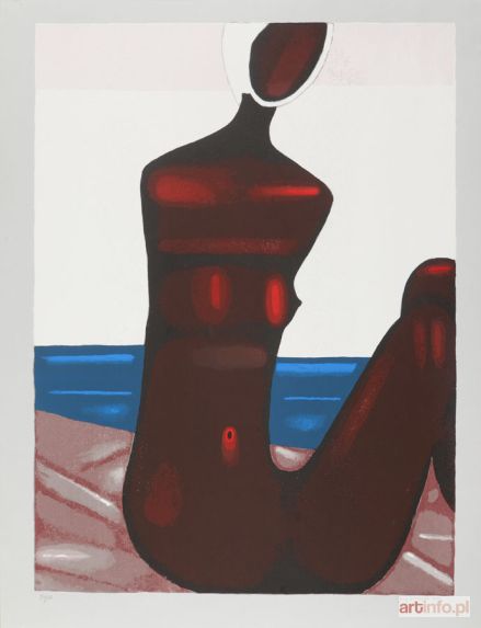 NOWOSIELSKI Jerzy | Akt na plaży, 1997 r.