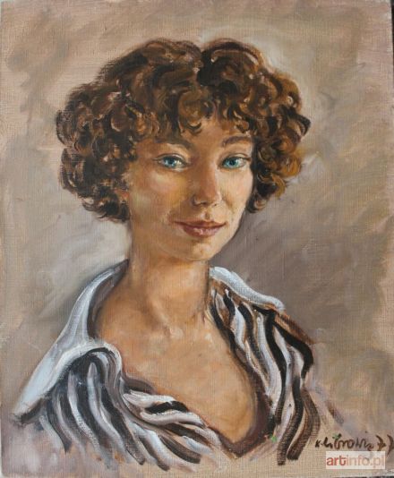 LIBROWICZ Katarzyna (Katherine) | Portret dziewczyny (1977)