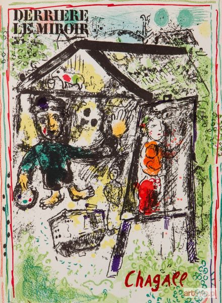 CHAGALL Marc | MALARZ PRZED WSIĄ, 1969