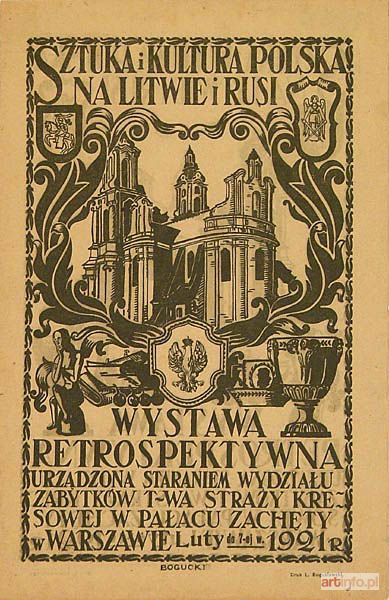 BOGUCKI Jan Feliks | Sztuka i kultura polska na Litwie i Rusi, 1921