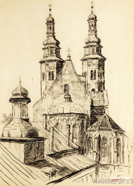 SCHÖNBORN Bronisław | Kraków. Kościół św. Andrzeja, 1965