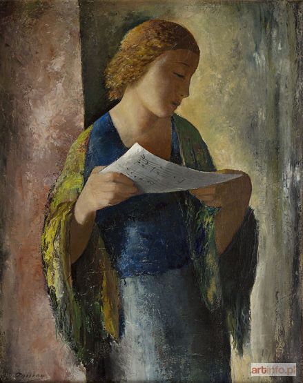 NIESIOŁOWSKI Tymon | Śpiewaczka, 1932 r.