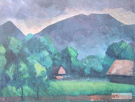 NIESIOŁOWSKI Tymon | Pejzaż górski, 1922